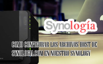 como usar los host de synologia