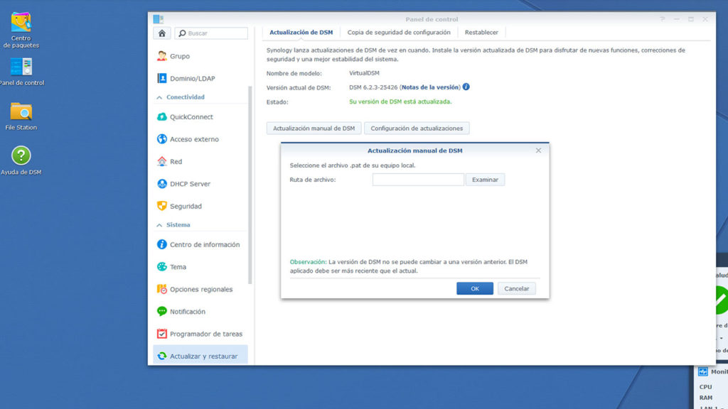 INstalar beta DSM 7.0